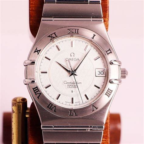 omega constellation perpetual calendar price|Omega Constellation calendar for sale.